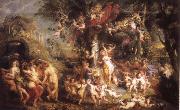 Peter Paul Rubens Feast of Venus USA oil painting artist